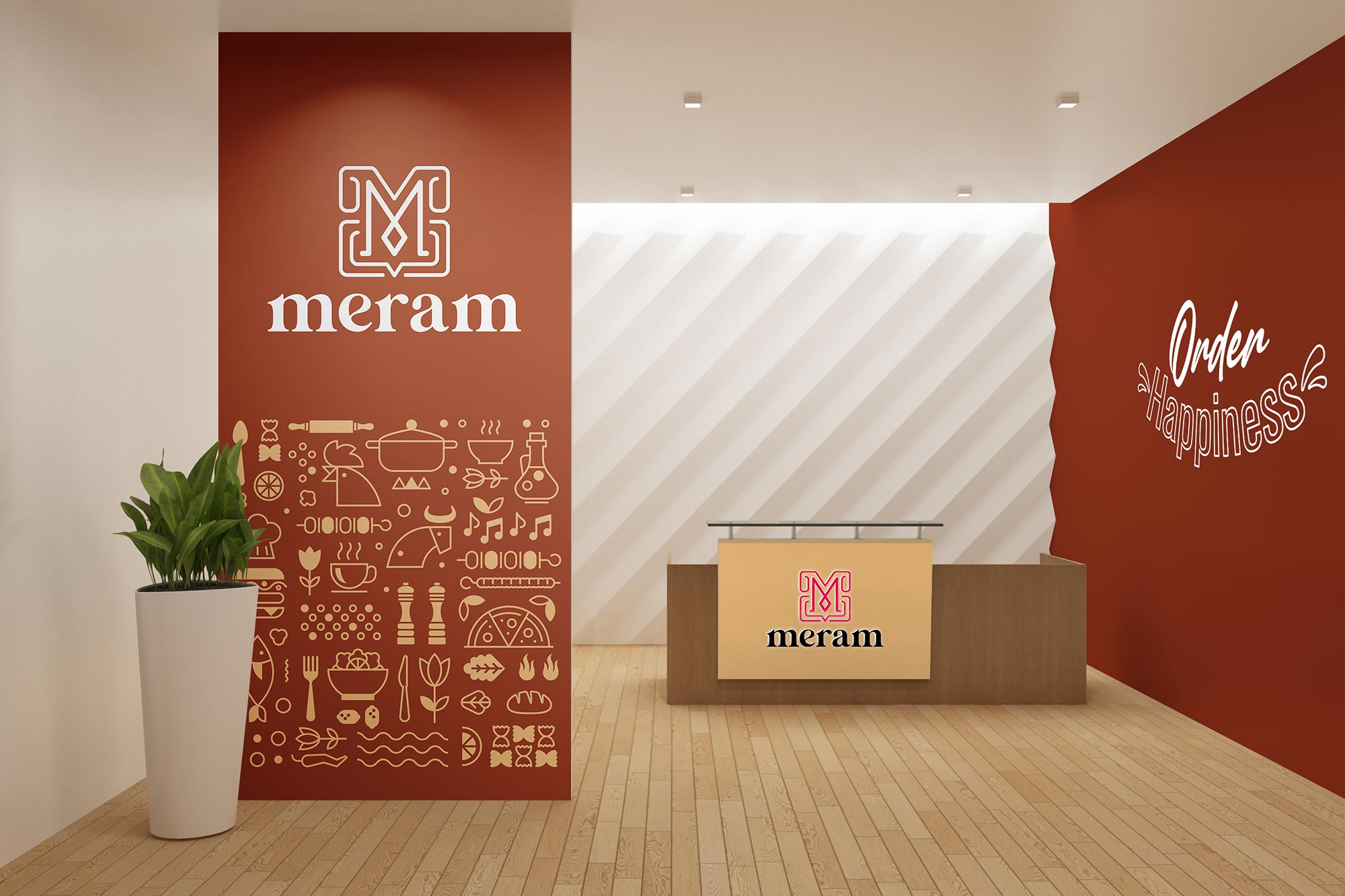 Meram Restaurant Branding - KONSEPTIZ Advertising Agency in Turkey