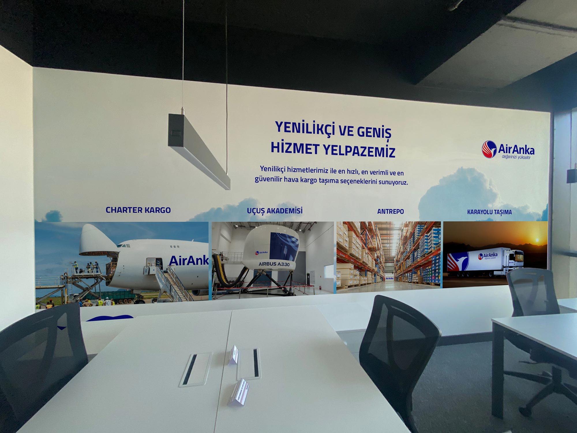 Airanka Office Design - KONSEPTIZ Advertising Agency in Turkey