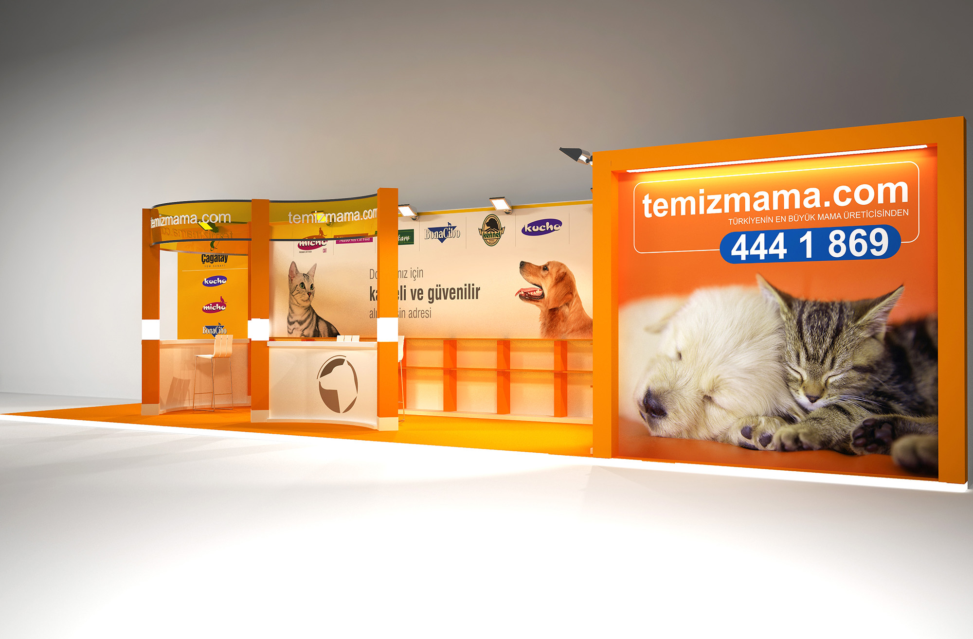 Temizmama Exhibition Stand 2 - KONSEPTIZ Advertising Agency in Turkey