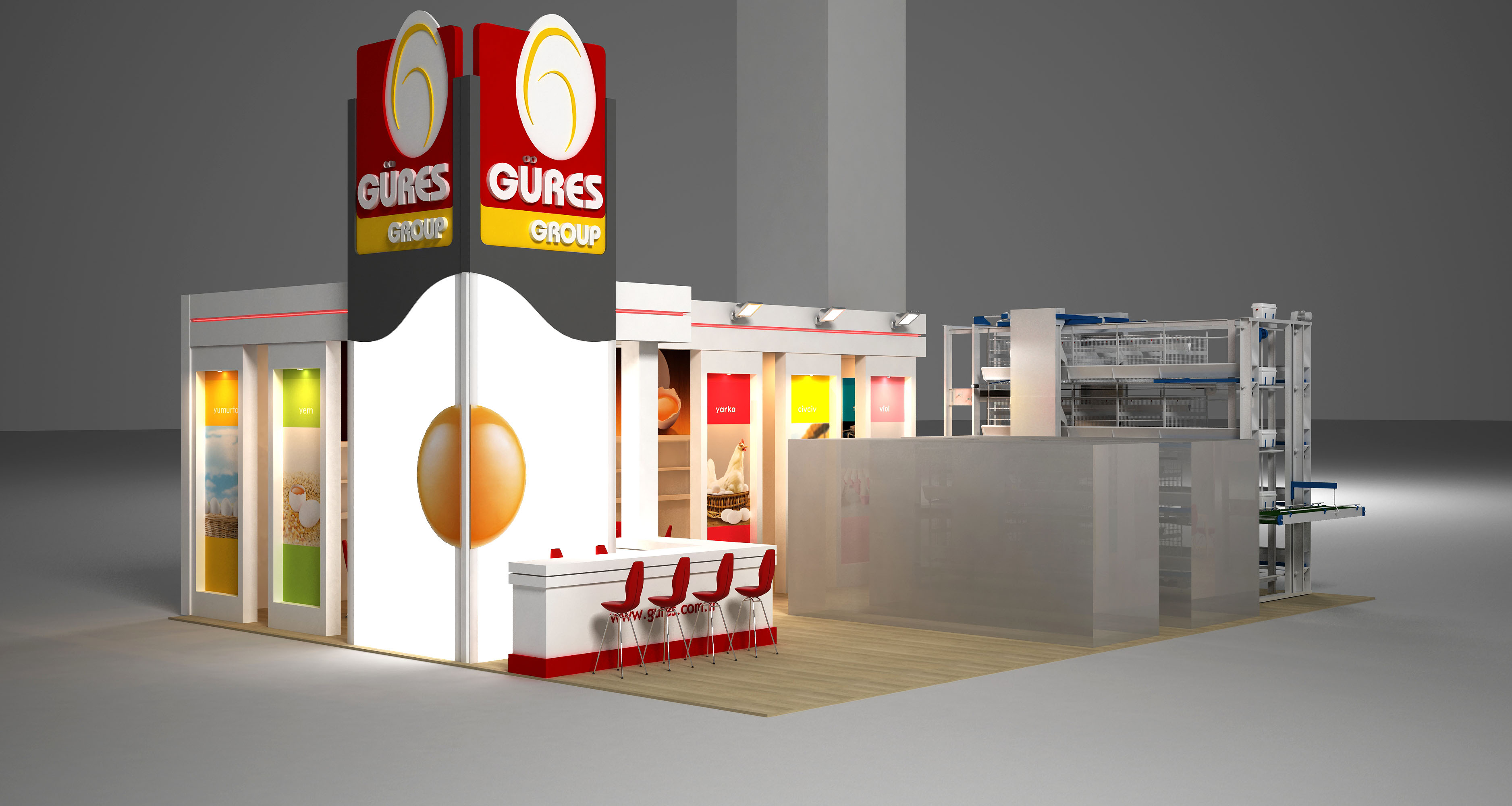Güres Fair Stand - KONSEPTIZ Advertising Agency in Turkey