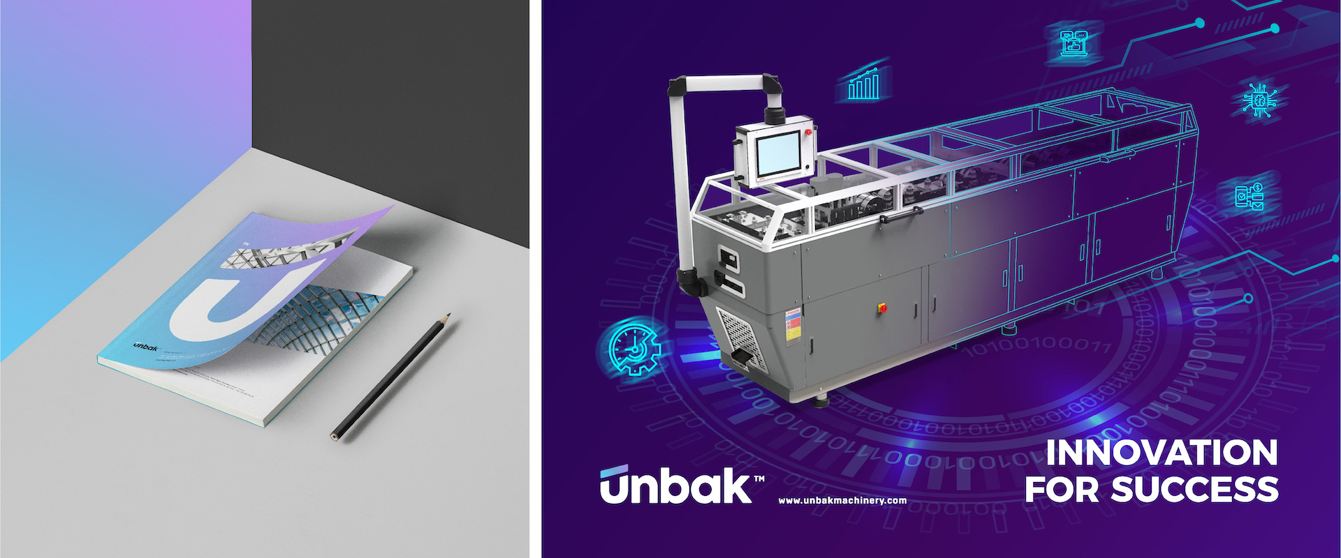 Ünbak Machinery - KONSEPTIZ Advertising Agency in Turkey